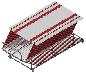 Тележка для барьеров на колесиках - fgospostavki.ru - Тула