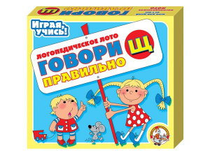 Лото логопедическое "Говори правильно Щ" - fgospostavki.ru - Тула