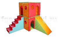 Домик игровой двухэтажный (комплект) - fgospostavki.ru - Тула