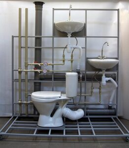 Учебный стенд «Система канализации многоквартирного дома» - fgospostavki.ru - Тула