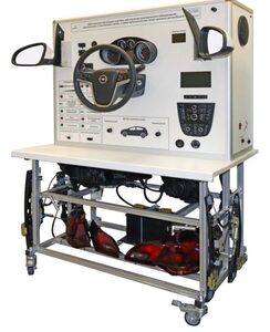 Действующий обучающий комплекс для изучения электрического оборудования, электрических и электронных цепей, а также мультиплексных сетей легковых автомобилей  - fgospostavki.ru - Тула