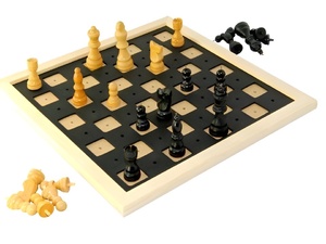 Шахматы тактильные (34х34 см) - fgospostavki.ru - Тула