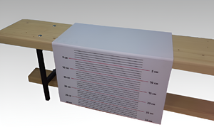 Линейка складная для измерения уровня гибкости на гимнастическую скамейку - fgospostavki.ru - Тула