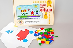 Игровой набор Фребеля "Конструктор плоскостной-1" (Серия "Эксперимент") - fgospostavki.ru - Тула