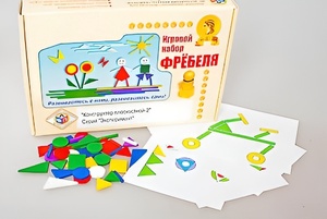 Игровой набор Фребеля "Конструктор плоскостной-2" (Серия "Эксперимент") - fgospostavki.ru - Тула