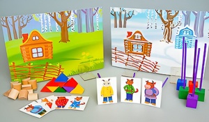 Игровой набор Фребеля "Заюшкина избушка" (серия "Сказочный мир". Выпуск 1) - fgospostavki.ru - Тула
