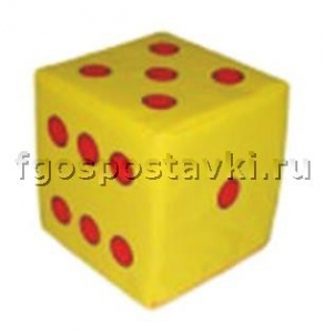 Кубик "Бросайка" с точками - fgospostavki.ru - Тула