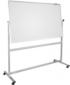Доска магнитно-маркерная аудиторная поворотная белая полимерная (1000*1500) - fgospostavki.ru - Тула