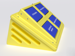 Игровой коммуникатор 4-х кнопочный желтый - fgospostavki.ru - Тула