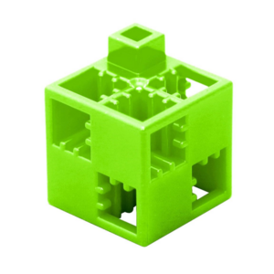 Кубик-основание желто-зеленый 20х20 Artec - fgospostavki.ru - Тула