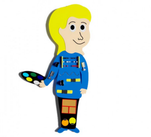 Бизиборд «Юный художник» - fgospostavki.ru - Тула