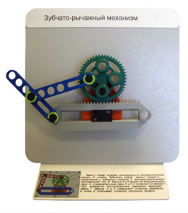 Демонстрационная модель "Зубчато-рычажный механизм"  - fgospostavki.ru - Тула