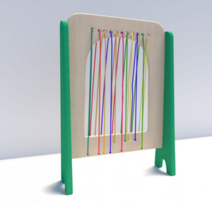 Дидактическая панель с цветными шнурочками - fgospostavki.ru - Тула