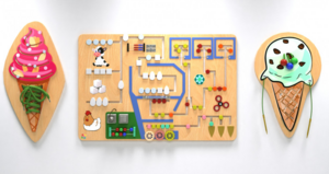 Комплект бизибордов «Фабрика мороженого» - fgospostavki.ru - Тула