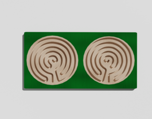 Межполушарная доска №10 зеленая - fgospostavki.ru - Тула