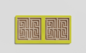 Межполушарная доска №13 желтая - fgospostavki.ru - Тула