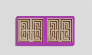 Межполушарная доска №13 фиолетовая - fgospostavki.ru - Тула