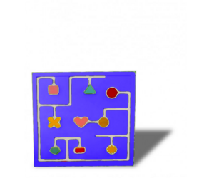 Развивающая панель для изучения движения фигур - fgospostavki.ru - Тула