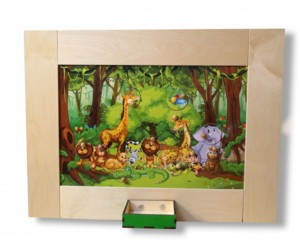 Тактильно-развивающая панель «Мир зверей» - fgospostavki.ru - Тула