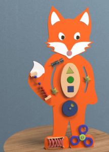 Бизиборд «Мудрая лиса» - fgospostavki.ru - Тула