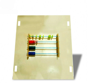 Тактильно-развивающая панель «Цветные счеты» - fgospostavki.ru - Тула