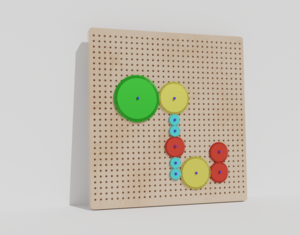 Тактильно–развивающая панель «Механика» - fgospostavki.ru - Тула