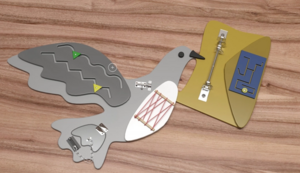 Бизиборд «Почтовый голубь» - fgospostavki.ru - Тула