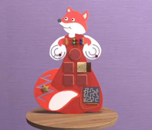 Бизиборд «Лисичка-сестричка» - fgospostavki.ru - Тула