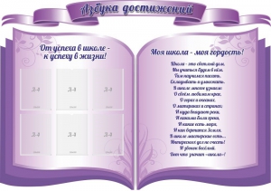 Стенд "Азбука достижений" (резной стенд из 3-х частей) - fgospostavki.ru - Тула
