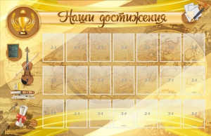 Стенд "Наши достижения" Вариант 5 - fgospostavki.ru - Тула