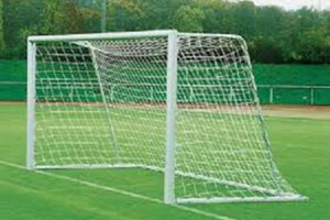 Сетка для футбольных ворот (нить 3 миллиметра, 5Х2Х(1Х1,5) ячейка 100Х100) - fgospostavki.ru - Тула