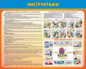 Стенд "Инструктажи" - fgospostavki.ru - Тула