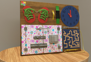 Бизиборд «Для девочек» - fgospostavki.ru - Тула