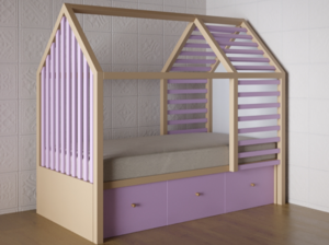 Детская кровать «Инга» - fgospostavki.ru - Тула