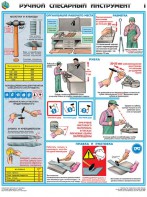 Комплект плакатов "Ручной слесарный инструмент" - fgospostavki.ru - Тула