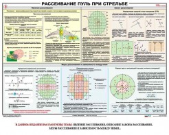 Плакат "Рассеивание пуль при стрельбе" - fgospostavki.ru - Тула