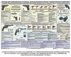 Плакат "Оружие ударно-травматического действия" - fgospostavki.ru - Тула