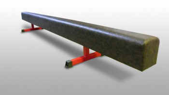 Бревно гимнастическое напольное, мягкое на металлических опорах (3м) - fgospostavki.ru - Тула