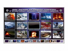 Многофункциональный интерактивный стенд-тренажер "Этапы эвакуации при природных катаклизмах и чрезвычайных ситуациях техногенного характера" - fgospostavki.ru - Тула