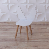 Стул «Птичка-невеличка» белый - fgospostavki.ru - Тула