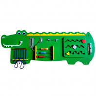 Бизиборд «Зелёный крокодильчик» - fgospostavki.ru - Тула