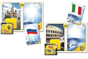 Настольно-печатная игра "Флаги стран мира 1. Европа" - fgospostavki.ru - Тула