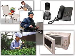 Набор предметных картинок "Бытовая техника. Профессии" (48 штук, А4, с магнитами) - fgospostavki.ru - Тула