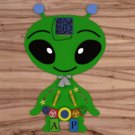 Бизиборд «Разумный пришелец» - fgospostavki.ru - Тула