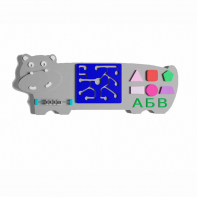 Бизиборд «Волшебный бегемотик» - fgospostavki.ru - Тула