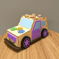 Бизикуб мобильный «Машинка» - fgospostavki.ru - Тула