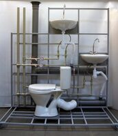 Учебный стенд «Система канализации многоквартирного дома» - fgospostavki.ru - Тула