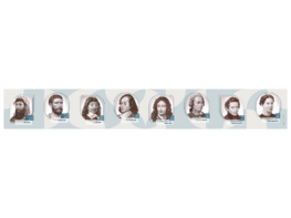 Стенд-лента "Выдающиеся деятели математики" - fgospostavki.ru - Тула