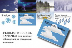 Комплект таблиц "Время" на французском языке - fgospostavki.ru - Тула