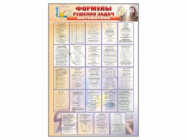 Стенд "Формулы для решения задач по математике" - fgospostavki.ru - Тула